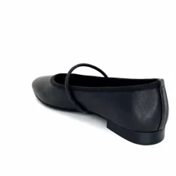 Soirée|Féminin<We Do Ballerines à Bride Ivoire 55370 D Cuir Noir