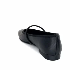 Soirée|Féminin<We Do Ballerines à Bride Ivoire 55370 D Cuir Noir