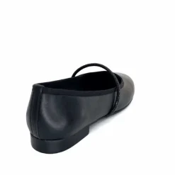 Soirée|Féminin<We Do Ballerines à Bride Ivoire 55370 D Cuir Noir