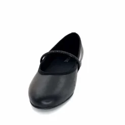 Soirée|Féminin<We Do Ballerines à Bride Ivoire 55370 D Cuir Noir