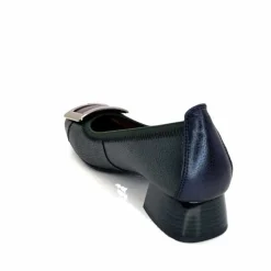 Talon|Fantaisie<Hispanitas Ballerines à Talons Chi 243673 Manila Cuir Bleu Vert