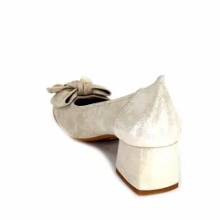 Basic|Ballerines<Sabrinas Ballerines à Talons 95103 Daim Doré Beige