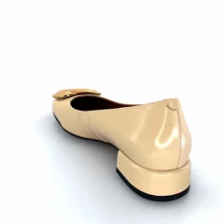 Elégant|Bijoux<angel alarcon Ballerines 24514 Cuir Glacé Beige