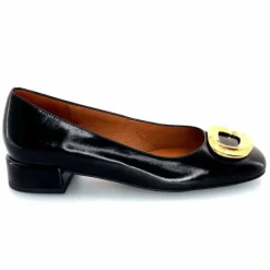 Elégant|Bijoux<angel alarcon Ballerines 24514 Cuir Glacé Noir