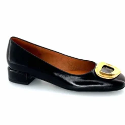 Elégant|Bijoux<angel alarcon Ballerines 24514 Cuir Glacé Noir