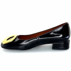 Elégant|Bijoux<angel alarcon Ballerines 24514 Cuir Glacé Noir