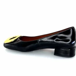 Elégant|Bijoux<angel alarcon Ballerines 24514 Cuir Glacé Noir