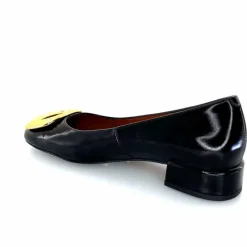Elégant|Bijoux<angel alarcon Ballerines 24514 Cuir Glacé Noir