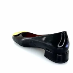 Elégant|Bijoux<angel alarcon Ballerines 24514 Cuir Glacé Noir