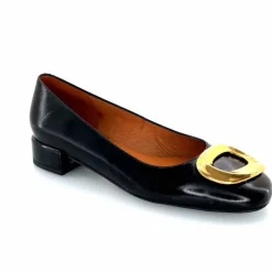 Elégant|Bijoux<angel alarcon Ballerines 24514 Cuir Glacé Noir