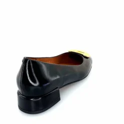 Elégant|Bijoux<angel alarcon Ballerines 24514 Cuir Glacé Noir
