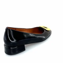 Elégant|Bijoux<angel alarcon Ballerines 24514 Cuir Glacé Noir