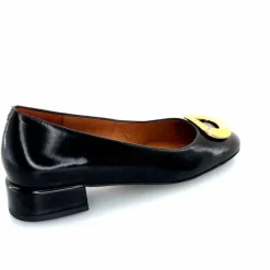 Elégant|Bijoux<angel alarcon Ballerines 24514 Cuir Glacé Noir