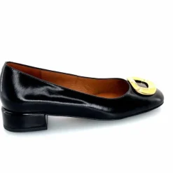 Elégant|Bijoux<angel alarcon Ballerines 24514 Cuir Glacé Noir