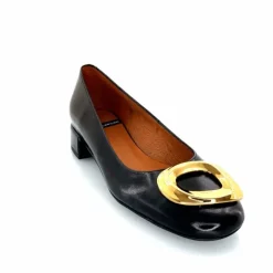 Elégant|Bijoux<angel alarcon Ballerines 24514 Cuir Glacé Noir