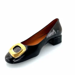 Elégant|Bijoux<angel alarcon Ballerines 24514 Cuir Glacé Noir