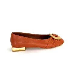 Ballerines<angel alarcon Ballerines 24004 Cuir Orange