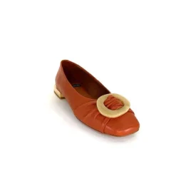 Ballerines<angel alarcon Ballerines 24004 Cuir Orange