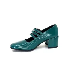 Fantaisie|Ballerines<Halmanera Ballerines Babies Bart 03 Cuir Vernis Selva Vert