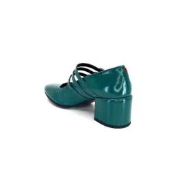 Fantaisie|Ballerines<Halmanera Ballerines Babies Bart 03 Cuir Vernis Selva Vert