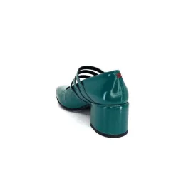 Fantaisie|Ballerines<Halmanera Ballerines Babies Bart 03 Cuir Vernis Selva Vert