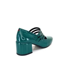 Fantaisie|Ballerines<Halmanera Ballerines Babies Bart 03 Cuir Vernis Selva Vert