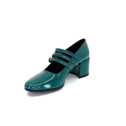 Fantaisie|Ballerines<Halmanera Ballerines Babies Bart 03 Cuir Vernis Selva Vert
