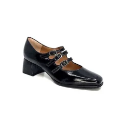 Basic|Ballerines<plumers Ballerines Baby Ivoire 4145 Cuir Vernis Noir