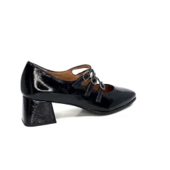 Basic|Ballerines<plumers Ballerines Baby Ivoire 4145 Cuir Vernis Noir