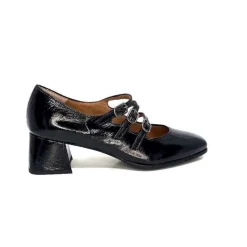 Basic|Ballerines<plumers Ballerines Baby Ivoire 4145 Cuir Vernis Noir