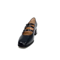 Basic|Ballerines<plumers Ballerines Baby Ivoire 4145 Cuir Vernis Noir