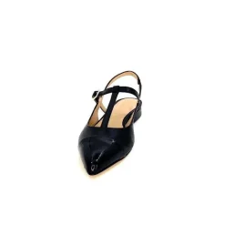 Elégant|Ballerines<Ivoire0347b Ballerines Bride Arrière Ivoire Ch788 Cuir Noir