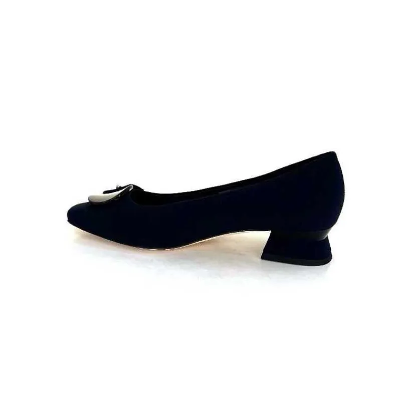 Elégant|Ballerines<Brunate Ballerines 32274 Daim Foncé Bleu