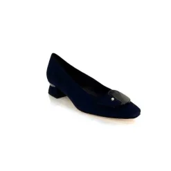 Elégant|Ballerines<Brunate Ballerines 32274 Daim Foncé Bleu
