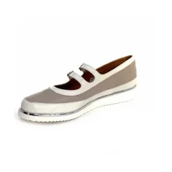 Basic|Ballerines<XSA Ballerines Compensées 0101 Cuir Riporto Beige