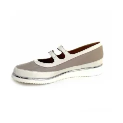 Basic|Ballerines<XSA Ballerines Compensées 0101 Cuir Riporto Beige