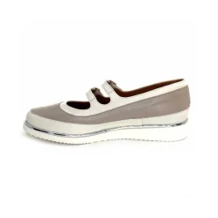 Basic|Ballerines<XSA Ballerines Compensées 0101 Cuir Riporto Beige