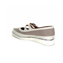 Basic|Ballerines<XSA Ballerines Compensées 0101 Cuir Riporto Beige