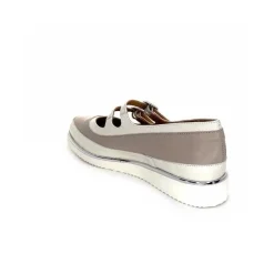 Basic|Ballerines<XSA Ballerines Compensées 0101 Cuir Riporto Beige