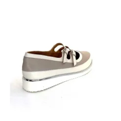 Basic|Ballerines<XSA Ballerines Compensées 0101 Cuir Riporto Beige