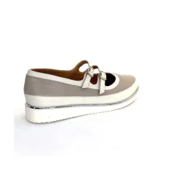 Basic|Ballerines<XSA Ballerines Compensées 0101 Cuir Riporto Beige