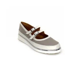 Basic|Ballerines<XSA Ballerines Compensées 0101 Cuir Riporto Beige