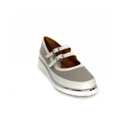 Basic|Ballerines<XSA Ballerines Compensées 0101 Cuir Riporto Beige