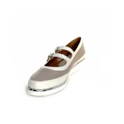 Basic|Ballerines<XSA Ballerines Compensées 0101 Cuir Riporto Beige