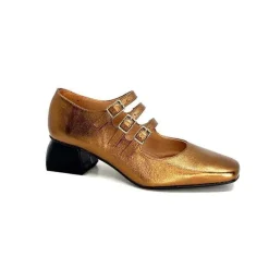 Féminin|Ballerines<Dansi Ballerines 5981 Cuir Bronze