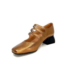 Féminin|Ballerines<Dansi Ballerines 5981 Cuir Bronze
