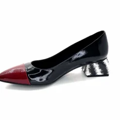 Elégant|Ballerines<Dansi Ballerines 6960 Vernis &amp; Bordeaux Noir