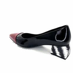 Elégant|Ballerines<Dansi Ballerines 6960 Vernis &amp; Bordeaux Noir