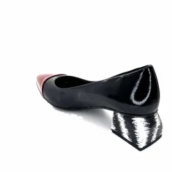 Elégant|Ballerines<Dansi Ballerines 6960 Vernis &amp; Bordeaux Noir