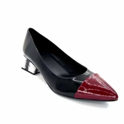 Elégant|Ballerines<Dansi Ballerines 6960 Vernis &amp; Bordeaux Noir